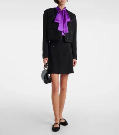 Dolce & Gabbana Cotton-blend miniskirt | Thumbnail 2 Dolce & Gabbana Cotton-blend miniskirt | Thumbnail 2