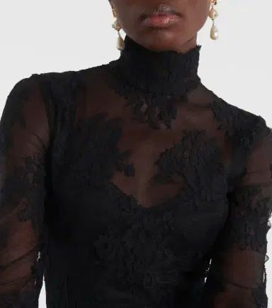 Dolce & Gabbana Cord floral lace minidress | Thumbnail 4 Dolce & Gabbana Cord floral lace minidress | Thumbnail 4