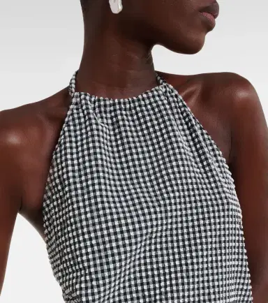 Hunza G Gingham seersucker minidress | Thumbnail 5 Hunza G Gingham seersucker minidress | Thumbnail 5