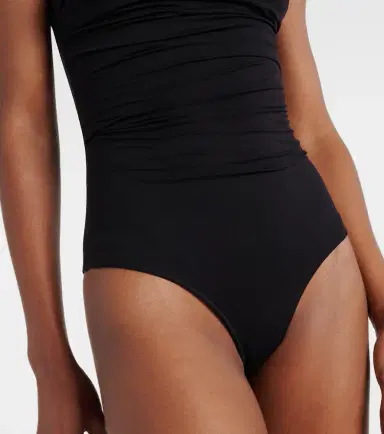 AGOLDE Gwyneth ruched open-back bodysuit | Thumbnail 3 AGOLDE Gwyneth ruched open-back bodysuit | Thumbnail 3