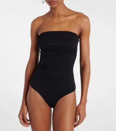 AGOLDE Gwyneth ruched open-back bodysuit | Thumbnail 6 AGOLDE Gwyneth ruched open-back bodysuit | Thumbnail 6