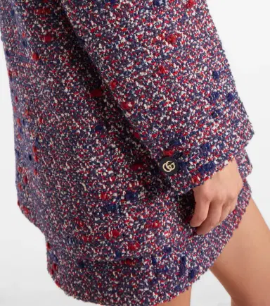 Gucci Wool-blend tweed jacket | Thumbnail 3 Gucci Wool-blend tweed jacket | Thumbnail 3