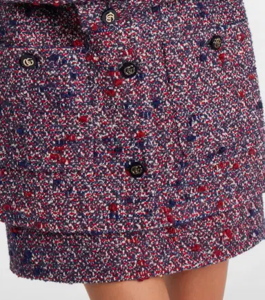 Gucci Wool-blend tweed jacket | Thumbnail 4 Gucci Wool-blend tweed jacket | Thumbnail 4