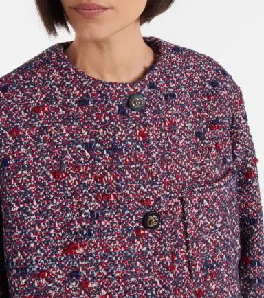 Gucci Wool-blend tweed jacket | Thumbnail 5 Gucci Wool-blend tweed jacket | Thumbnail 5