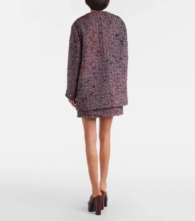 Gucci Wool-blend tweed jacket | Thumbnail 6 Gucci Wool-blend tweed jacket | Thumbnail 6
