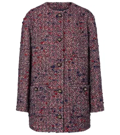 Gucci Wool-blend tweed jacket | Thumbnail 1 Gucci Wool-blend tweed jacket | Thumbnail 1