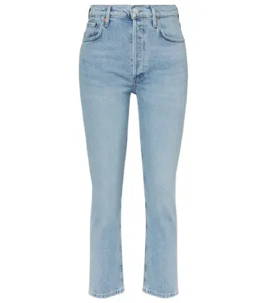 Agolde Riley high-rise straight jeans | Thumbnail 1 Agolde Riley high-rise straight jeans | Thumbnail 1