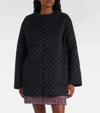 Gucci GG reversible wool jacket | Thumbnail 6 Gucci GG reversible wool jacket | Thumbnail 6