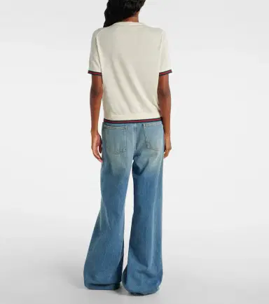 Gucci Cashmere and silk top | Thumbnail 4 Gucci Cashmere and silk top | Thumbnail 4