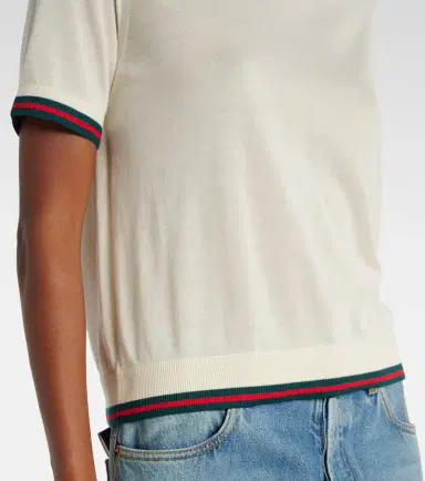 Gucci Cashmere and silk top | Thumbnail 5 Gucci Cashmere and silk top | Thumbnail 5