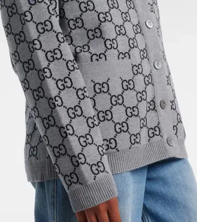 Gucci GG wool-blend cardigan | Thumbnail 3 Gucci GG wool-blend cardigan | Thumbnail 3