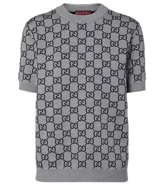 GG reversible wool-blend top GG reversible wool-blend top