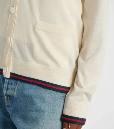 Gucci Cashmere and silk cardigan | Thumbnail 4 Gucci Cashmere and silk cardigan | Thumbnail 4