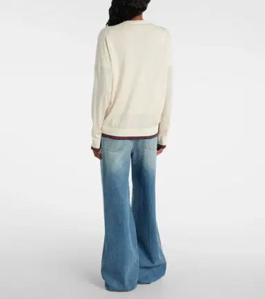 Gucci Cashmere and silk cardigan | Thumbnail 5 Gucci Cashmere and silk cardigan | Thumbnail 5