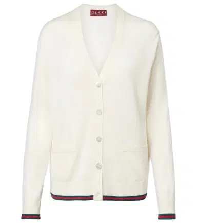 Gucci Cashmere and silk cardigan | Thumbnail 1 Gucci Cashmere and silk cardigan | Thumbnail 1