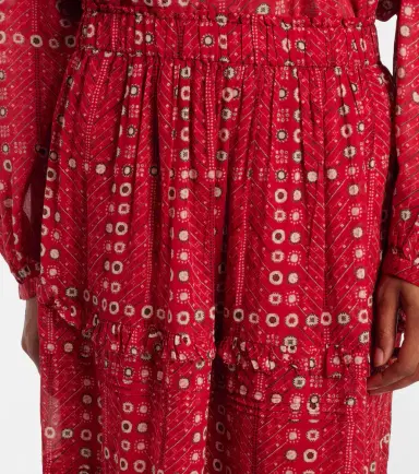 Marant Étoile Diya printed cotton maxi skirt | Thumbnail 4 Marant Étoile Diya printed cotton maxi skirt | Thumbnail 4