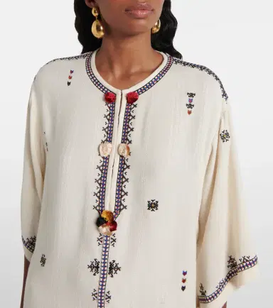 Marant Etoile Kressy embroidered minidress | Thumbnail 3 Marant Etoile Kressy embroidered minidress | Thumbnail 3