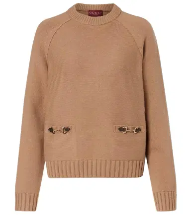Gucci Horsebit wool and cashmere sweater | Thumbnail 1 Gucci Horsebit wool and cashmere sweater | Thumbnail 1