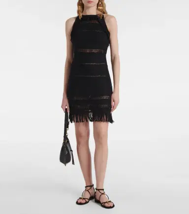 Marant Etoile Araliage macramé cotton minidress | Thumbnail 5 Marant Etoile Araliage macramé cotton minidress | Thumbnail 5