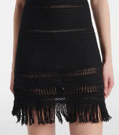 Marant Etoile Araliage macramé cotton minidress | Thumbnail 6 Marant Etoile Araliage macramé cotton minidress | Thumbnail 6