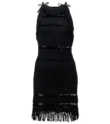 Marant Etoile Araliage macramé cotton minidress | Thumbnail 1 Marant Etoile Araliage macramé cotton minidress | Thumbnail 1