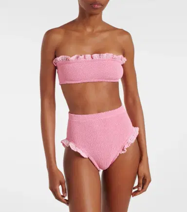 Hunza G Peggy ruffled bikini | Thumbnail 3 Hunza G Peggy ruffled bikini | Thumbnail 3