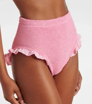 Hunza G Peggy ruffled bikini | Thumbnail 4 Hunza G Peggy ruffled bikini | Thumbnail 4