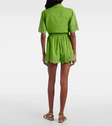Simkhai Amelie broderie anglaise shorts | Thumbnail 3 Simkhai Amelie broderie anglaise shorts | Thumbnail 3