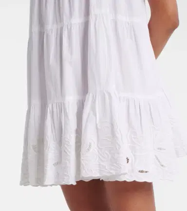 JULIET DUNN Embroidered cotton poplin slip dress | Thumbnail 3 JULIET DUNN Embroidered cotton poplin slip dress | Thumbnail 3