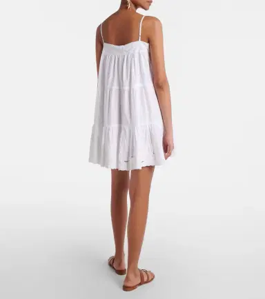 JULIET DUNN Embroidered cotton poplin slip dress | Thumbnail 5 JULIET DUNN Embroidered cotton poplin slip dress | Thumbnail 5