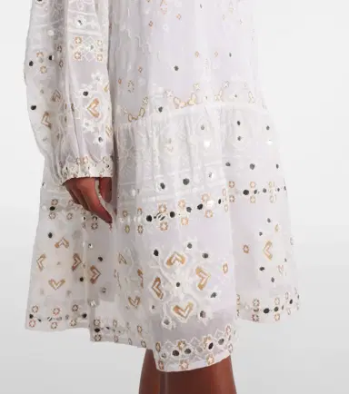 JULIET DUNN Embroidered cotton minidress | Thumbnail 3 JULIET DUNN Embroidered cotton minidress | Thumbnail 3