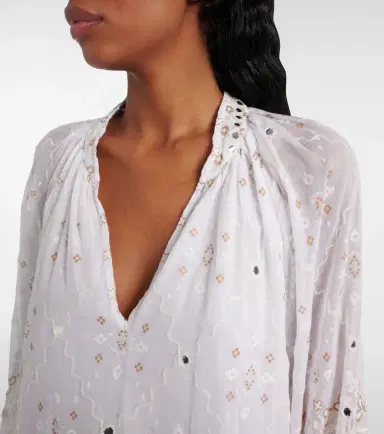 JULIET DUNN Embroidered cotton minidress | Thumbnail 4 JULIET DUNN Embroidered cotton minidress | Thumbnail 4