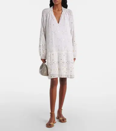 JULIET DUNN Embroidered cotton minidress | Thumbnail 5 JULIET DUNN Embroidered cotton minidress | Thumbnail 5