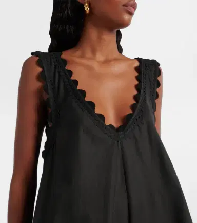 JULIET DUNN Embroidered cotton poplin minidress | Thumbnail 2 JULIET DUNN Embroidered cotton poplin minidress | Thumbnail 2