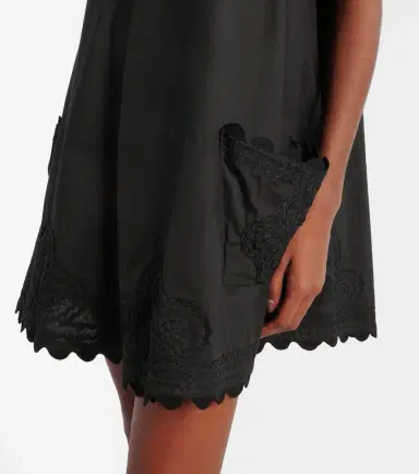 JULIET DUNN Embroidered cotton poplin minidress | Thumbnail 5 JULIET DUNN Embroidered cotton poplin minidress | Thumbnail 5