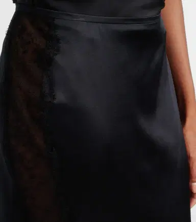 Tom Ford Silk-blend crêpe satin pencil skirt | Thumbnail 3 Tom Ford Silk-blend crêpe satin pencil skirt | Thumbnail 3