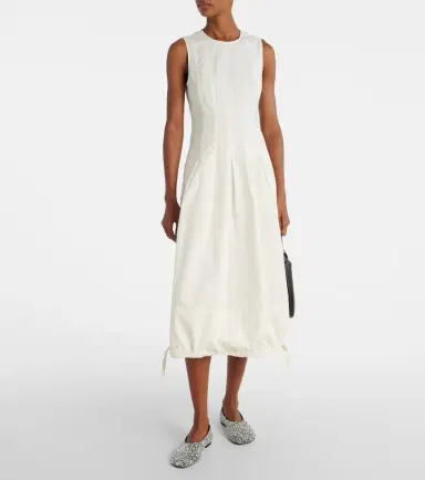 Proenza Schouler White Label Marley cotton midi dress | Thumbnail 2 Proenza Schouler White Label Marley cotton midi dress | Thumbnail 2