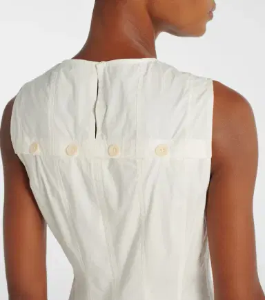 Proenza Schouler White Label Marley cotton midi dress | Thumbnail 3 Proenza Schouler White Label Marley cotton midi dress | Thumbnail 3