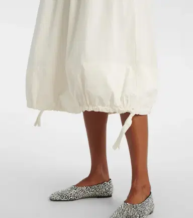 Proenza Schouler White Label Marley cotton midi dress | Thumbnail 4 Proenza Schouler White Label Marley cotton midi dress | Thumbnail 4