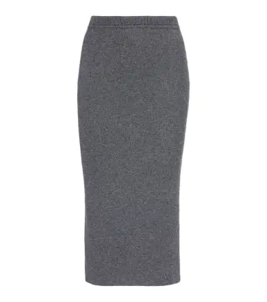 Tom Ford Cashmere and cotton-blend midi skirt | Thumbnail 1 Tom Ford Cashmere and cotton-blend midi skirt | Thumbnail 1