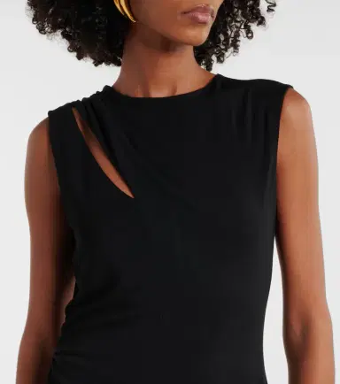 Tom Ford Scarf-detail crêpe jersey cocktail dress | Thumbnail 2 Tom Ford Scarf-detail crêpe jersey cocktail dress | Thumbnail 2