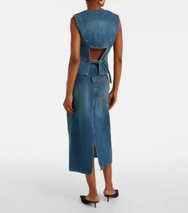 Victoria Beckham Denim vest | Thumbnail 3 Victoria Beckham Denim vest | Thumbnail 3