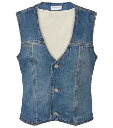 Victoria Beckham Denim vest | Thumbnail 1 Victoria Beckham Denim vest | Thumbnail 1