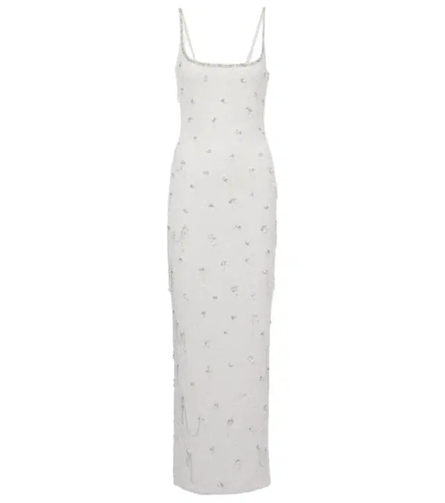 Droplet embellished gown Droplet embellished gown