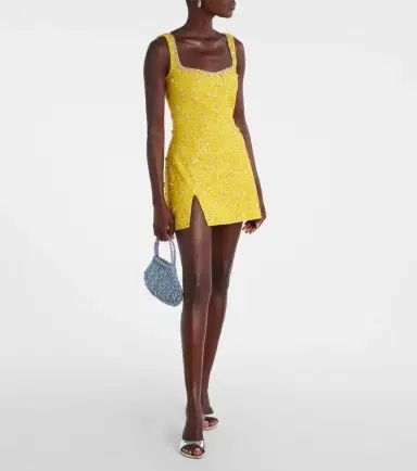 Clio Peppiatt Crystal embellished minidress | Thumbnail 2 Clio Peppiatt Crystal embellished minidress | Thumbnail 2