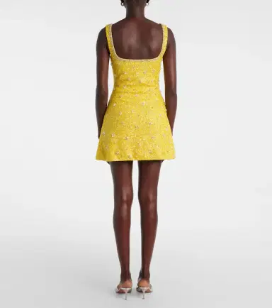 Clio Peppiatt Crystal embellished minidress | Thumbnail 3 Clio Peppiatt Crystal embellished minidress | Thumbnail 3