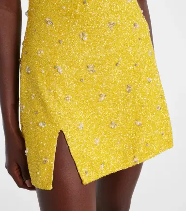 Clio Peppiatt Crystal embellished minidress | Thumbnail 4 Clio Peppiatt Crystal embellished minidress | Thumbnail 4