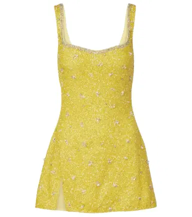 Clio Peppiatt Crystal embellished minidress | Thumbnail 1 Clio Peppiatt Crystal embellished minidress | Thumbnail 1