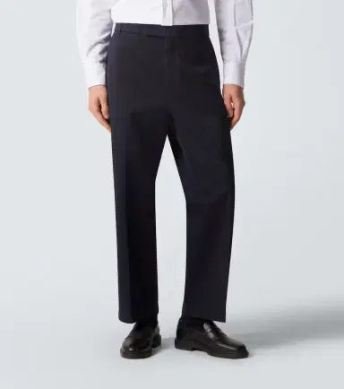 Thom Browne Cotton twill straight pants | Thumbnail 6 Thom Browne Cotton twill straight pants | Thumbnail 6