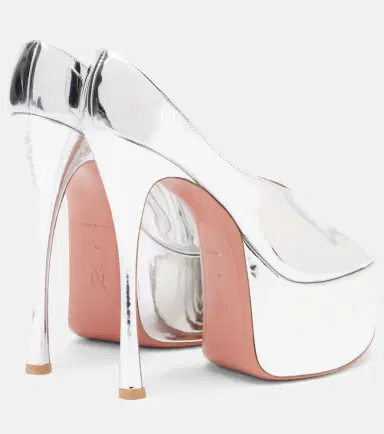 Amina Muaddi Anok 155 patent leather platform pumps | Thumbnail 2 Amina Muaddi Anok 155 patent leather platform pumps | Thumbnail 2